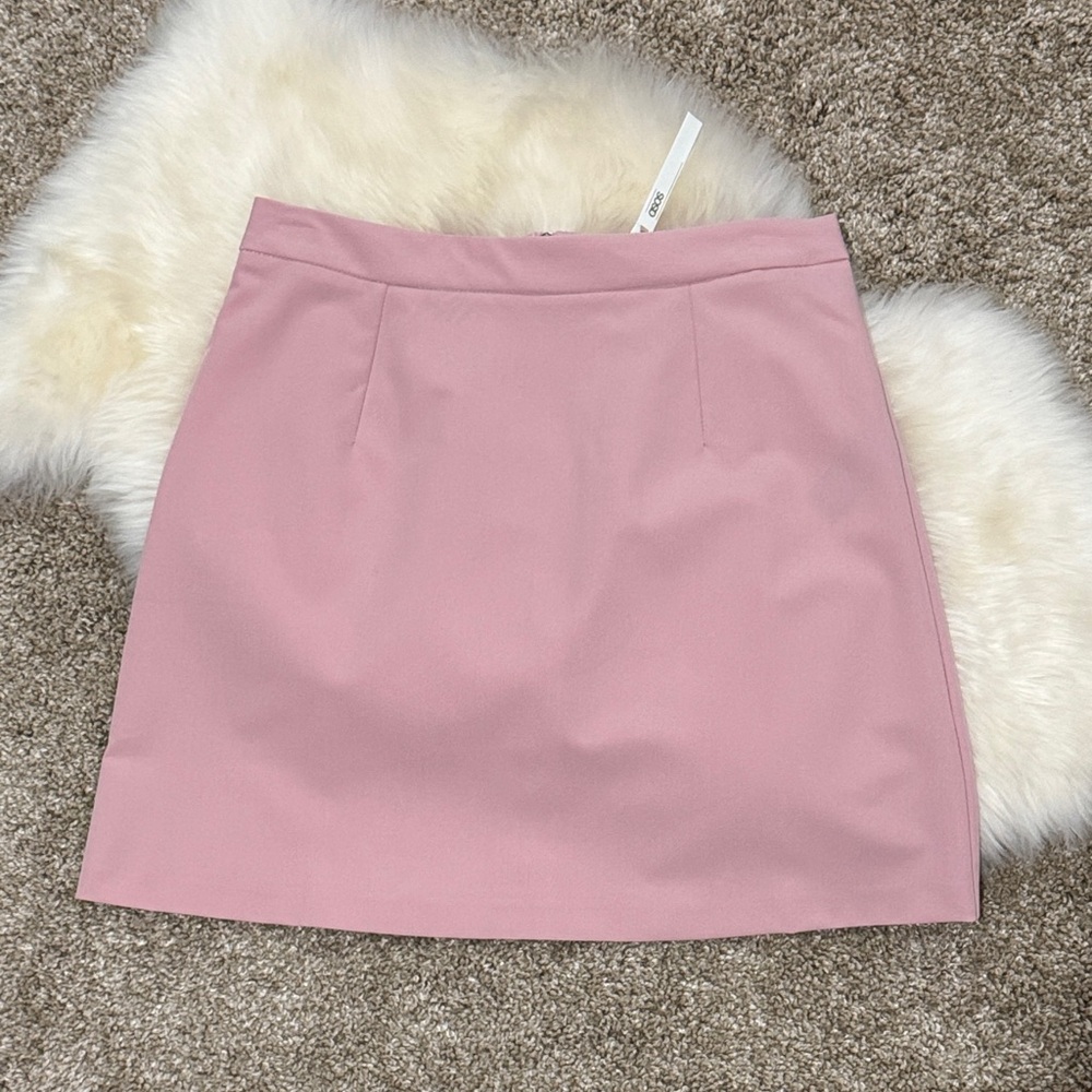 NWT ASOS Classic Pink A-Line Women's Mini Skirt Size 4-6